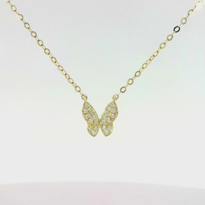 Petite Butterfly Necklace