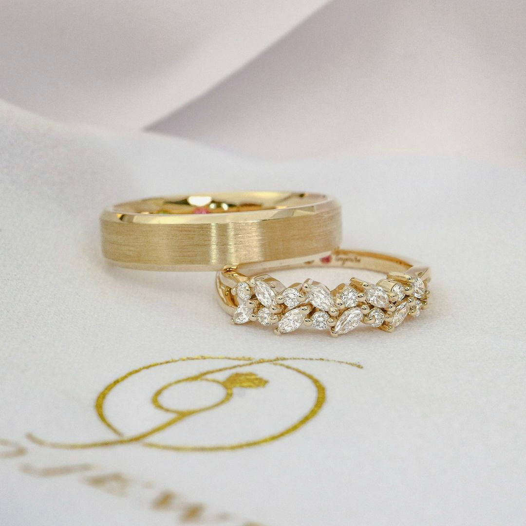 On Hand Eternity Rings