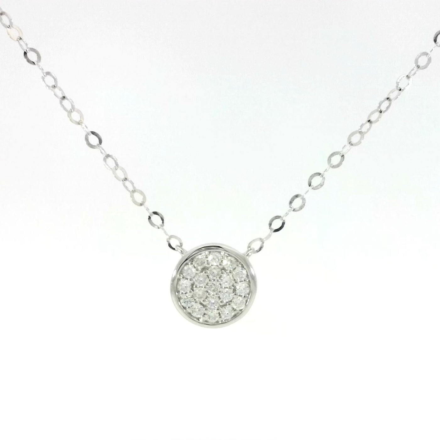 Round Illusion Necklace (Bezel)