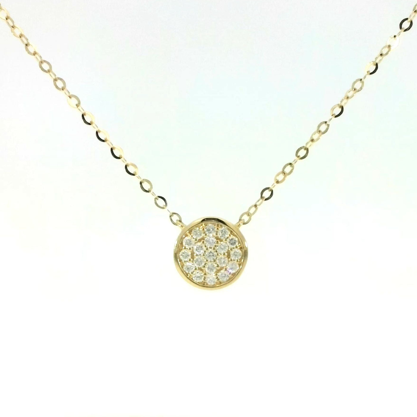 Round Illusion Necklace (Bezel)