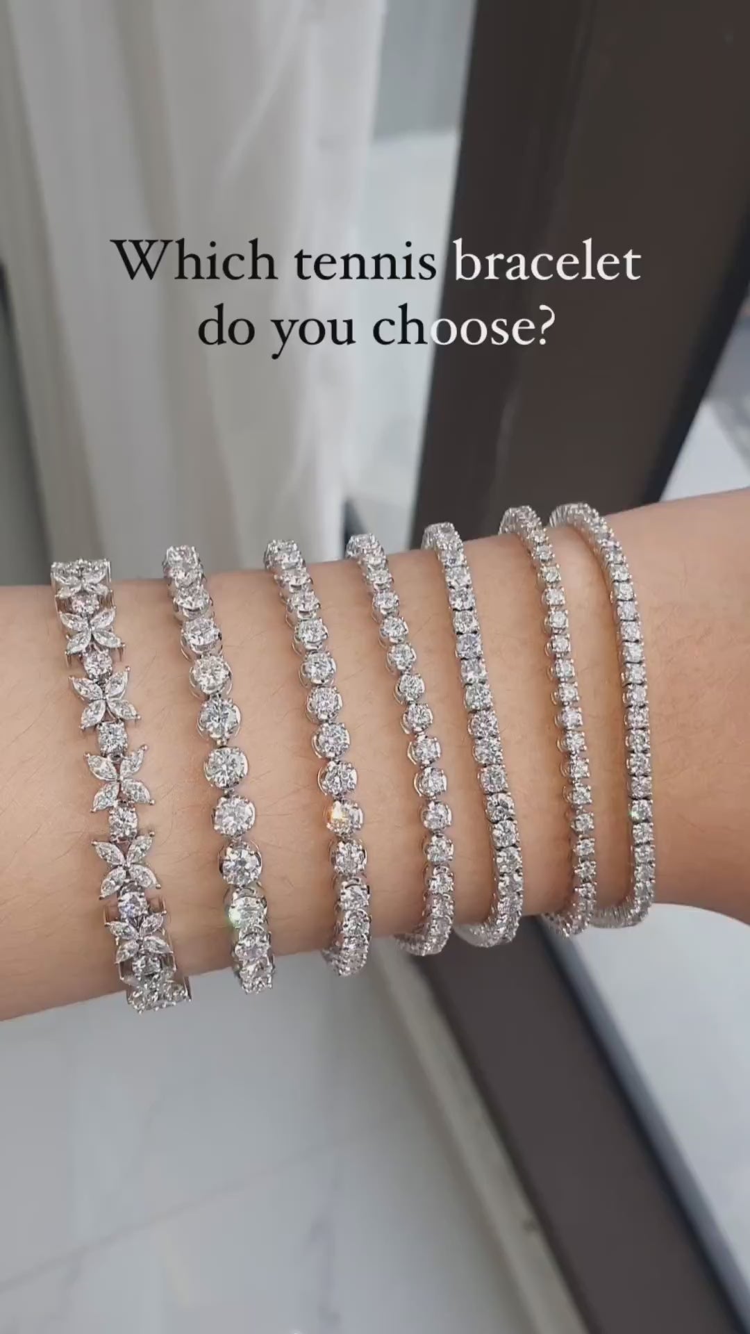 Diamond Tennis Bracelets