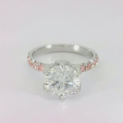 Phoebe with Pink Diamonds