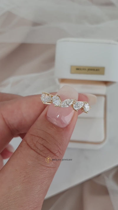 Multi-Shape Eternity Ring