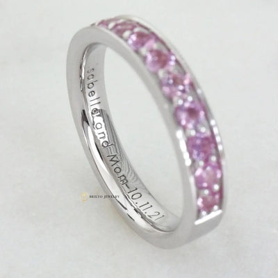 "Isabella and Mom" Eternity Ring