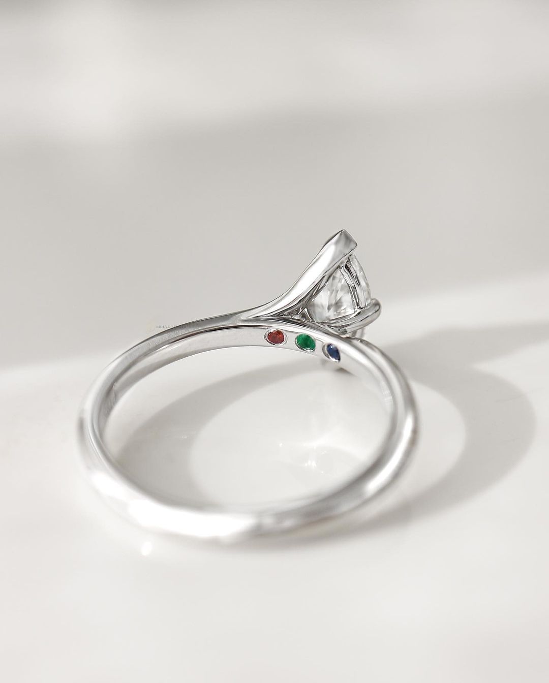 Lord of the Rings Inspired Marquise Diamond Ring