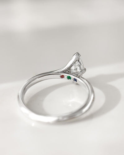 Lord of the Rings Inspired Marquise Diamond Ring