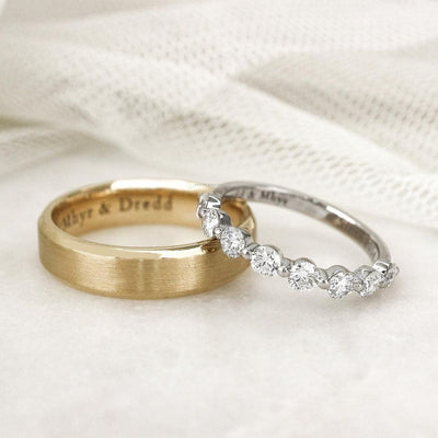Complementary Wedding Rings