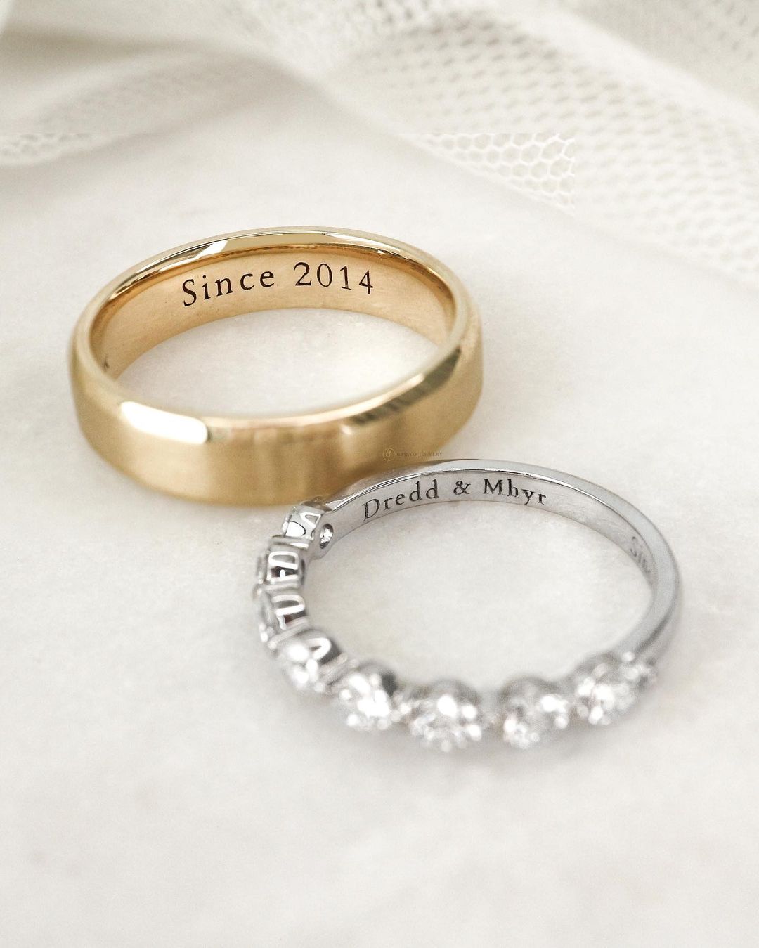 Complementary Wedding Rings