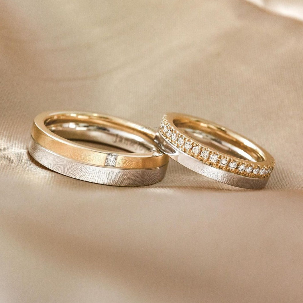 2 tone wedding bands 60 photos - Astyledwedding.com