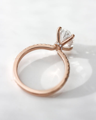 Nyla with Oval Diamond