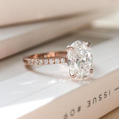 Nyla with Oval Diamond
